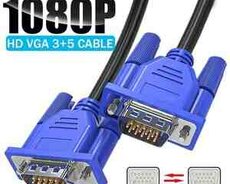 VGA Kabel Kompüter Monitor TV Proyektor üçün HD Kabel 1.5 Metr