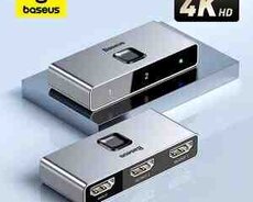 Baseus HDMI-compatible Switcher 4K 60Hz Bi-Direction 1x2, 2x1