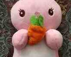 Dovşan yumşaq oyuncağı