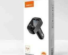 Avtomobil üçün FM transmitter Recci RCC-N02 3.1A max
