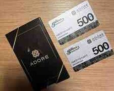 Hədiyyə kartı Adore