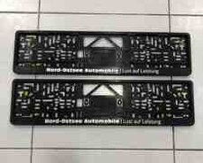 Mercedes nömrə qabı