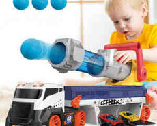 Hot wheels грузовик с пушкой