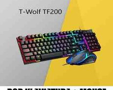 RGB klaviatura T-Wolf TF200