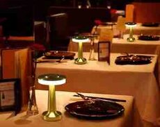 Restoran, otel, bağ evləri üçün masaüstü lampalar