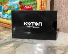 Hədiyyə kartı Cotton