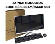 Monoblok 22 Inch - Core I5.8, 256GB