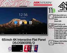 Monitor Hikvision DS-D5B65RB, D İNTERACTİVE FLAT PANEL