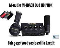 Səs kartı dəsti M-audio MTRACKDUOHDPACK