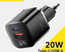 Essager 20-Watt Type-C USB adapteri