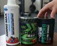 İdman əlavələri Amino BCAA Pre-workout