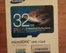 Yaddaş kartlarıı 32GB Pro