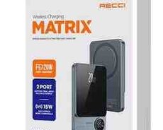 Xarici akkumulyator Recci Wireless RPB-W15