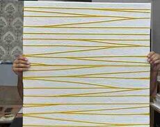 Dekorativ divar kağızları 3D