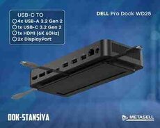 Dok stansiya Dell Pro Dock WD25 210-BRFQ