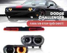 Dodge Callanger fara və stop işıqları