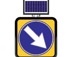 Sağdan keç yol nişanı