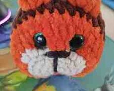 Вязаный кот