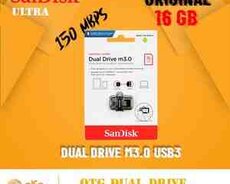 Flaş kart Sandisk, 16GB OTG (Android Micro USB)