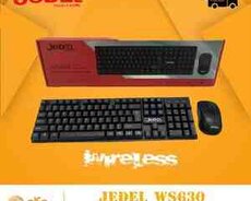 Jedel Ws630 Wireless simsiz klaviatura və siçan