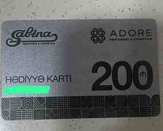 Hədiyyə kartı Adore