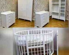 Uşaq yataq otağı mebeli