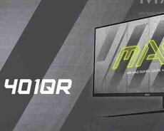 MSI Gaming MAG401QR 40, UWQHD 34401440 Flat 155Hz 1ms 400nits IPS HDMI 2.0 (UWQHD@100Hz) DPort 1