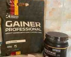 Creatin və Mass Gainer idman qidası