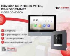 Domofon dəsti Hikvision DS-KD8003-IME1 + DS-KH8350-WTE1