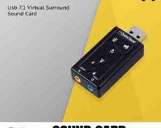 USB 7.1 Virtual Surround Sound Card