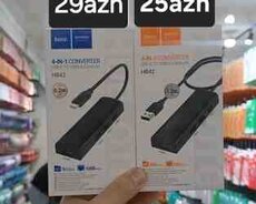 USB ethernet HUB Hoco hb42