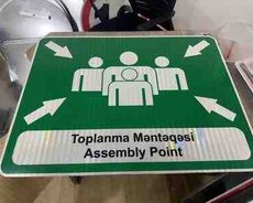 Yol nişanlarının hazırlanması