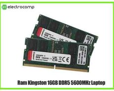 RAM Kingston 16GB DDR5 5600 MHz Laptop