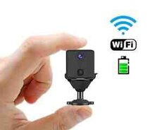 Wifi batareyalı mini kamera+32GB