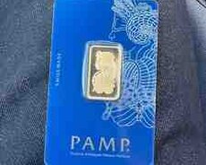 Qızıl külçə PAMP 10 qr