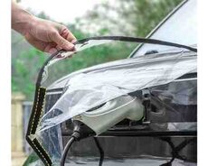 Şarj olunan avtomobil üçün yağışdan qoruyucu