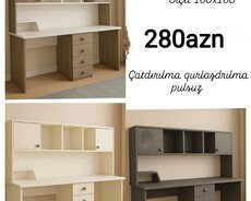 2nəfərlik yazı masası