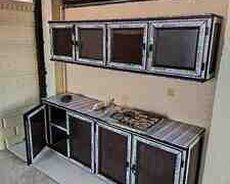 Plastik mətbəx dolabı