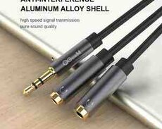 Aux çoxaldan 3.5mm Aux to 2 Aux