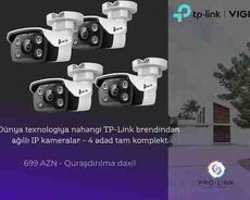 Ağıllı IP Kamera dəsti