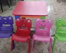 Uşaq masa və oturacağı