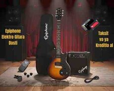 Elektro gitara dəsti Epiphone Les Paul SL Starter Pack Cherry Sunburst