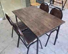 Masa və oturacaqlar