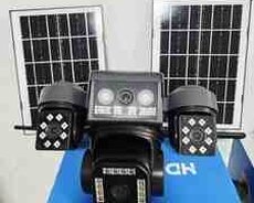 4G Solar PTZ360 4 kamera 12MP, 4K+64GB