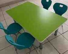 Uşaq oturacaqları və masaları