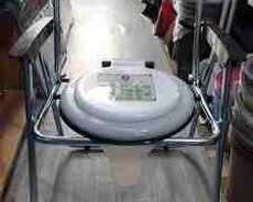 Qatlanan sanitar kreslosu