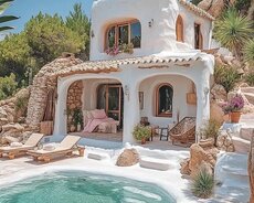 Yunan evlərin tikintisi