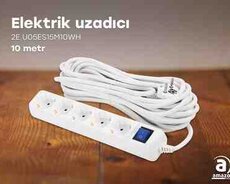 Elektrik Uzadıcı 2E U05ES15M10WH