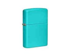 Alışqan Zippo Flat Turquoise Pocket Lighter