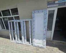 Plastik qapı və pəncərələr